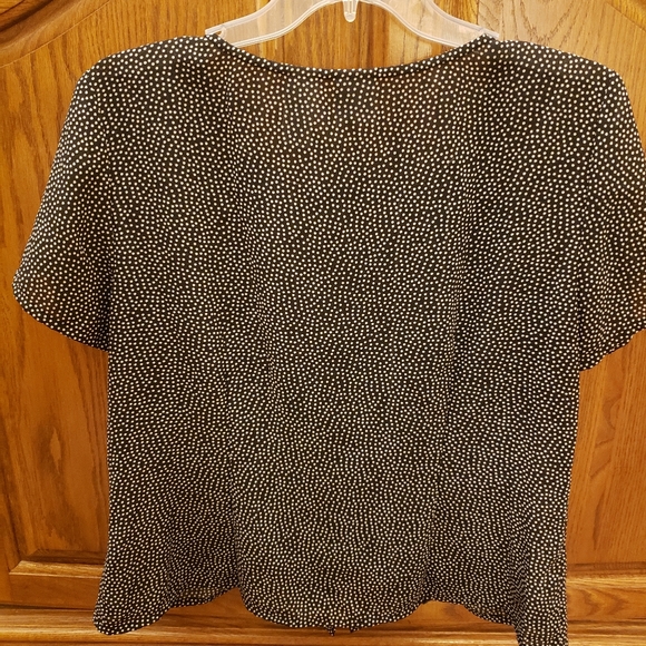 Emma James Sheer Polka-dot Blouse! - Picture 2 of 5